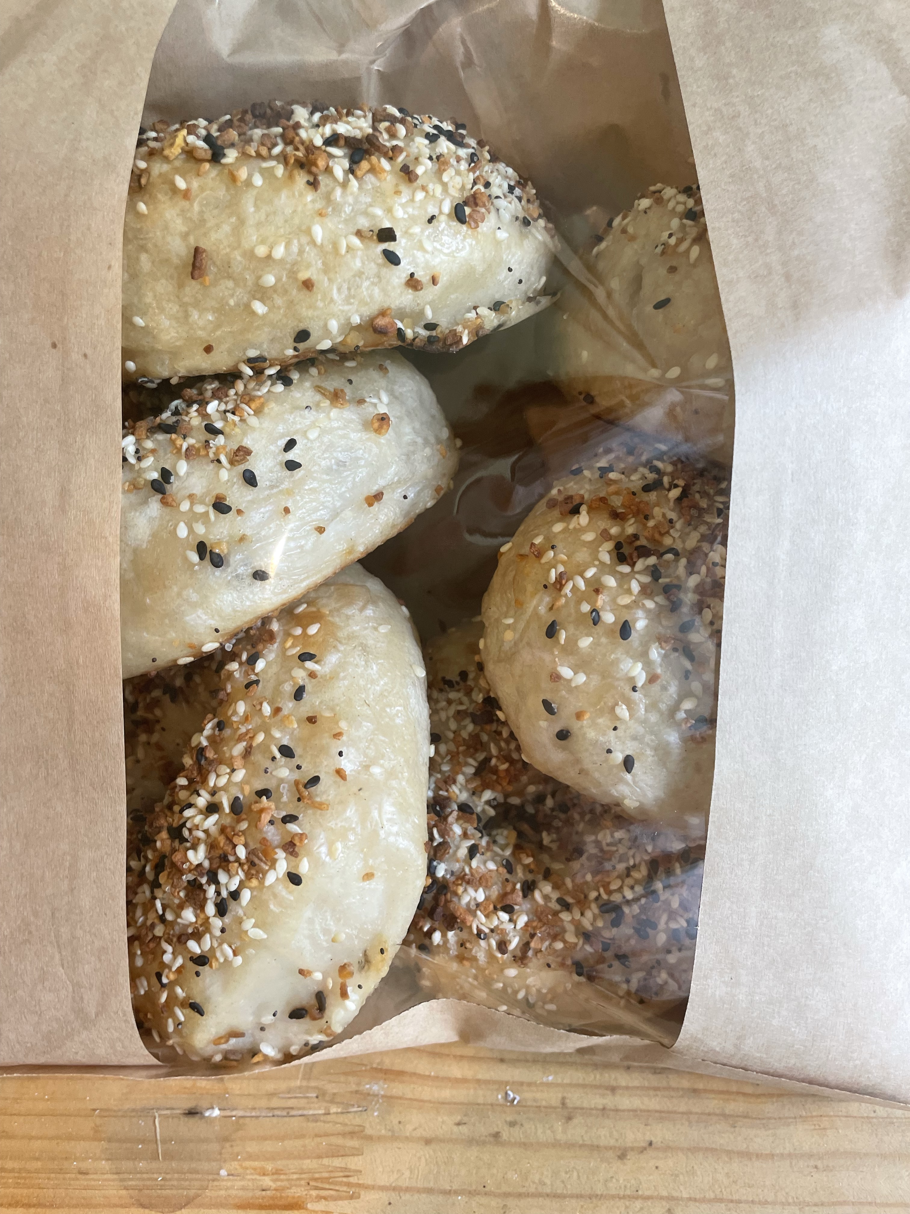 Sourdough Everything Bagels