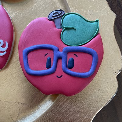Nerdy Apple Cookie