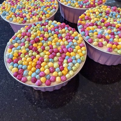 Mini Individual Cake: Dot (Dye Free)