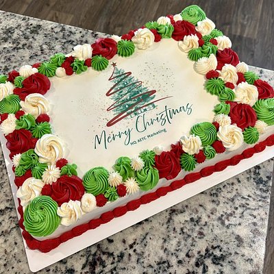 1/2 Sheet Cake