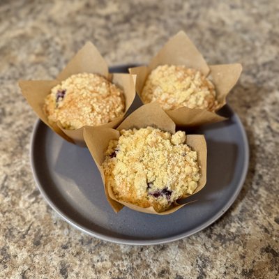 Blueberry 🫐 Sourdough Discard Muffins