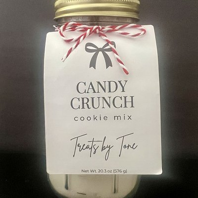 Valentine’s Day Candy Crunch Cookie Mix (Mason Jar)