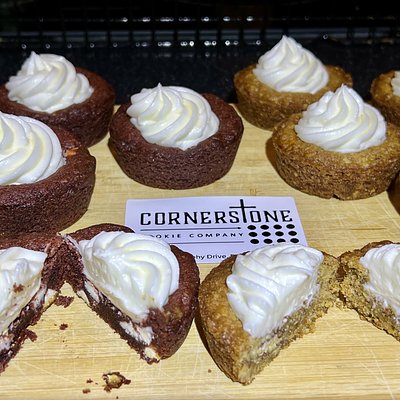 Cookie Cups With Homemade Frosting (6 Pack)