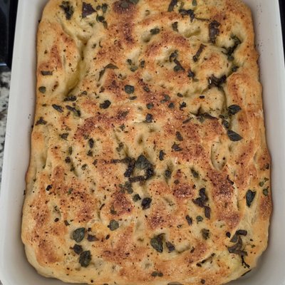 Herb Parmesan Focaccia