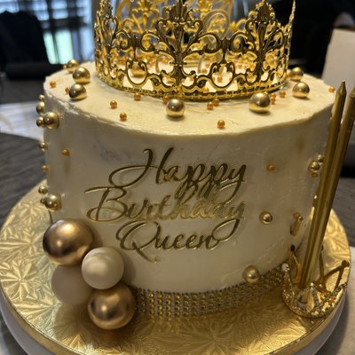 Crowned Queen Cake