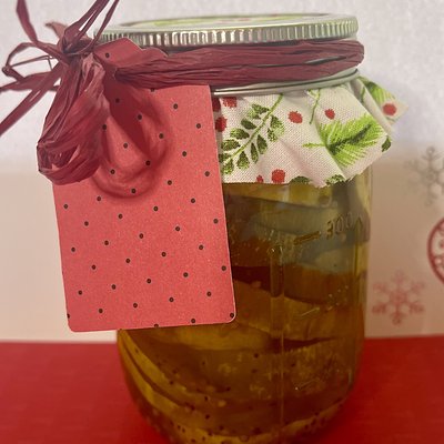 🌶️🥒 Ghost Pepper Bread & Butter Pickles