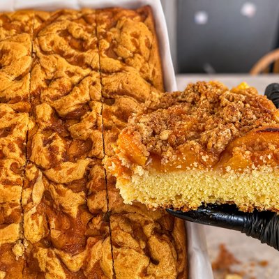 Peach Cobbler Signature Squares, Full Pan of 12