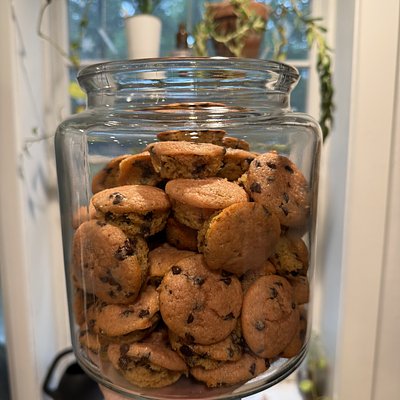 Mini Choc. Chip Muffin (4) - sourdough