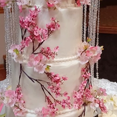Wedding Cakes $450  3 Tiers 6,8, And 10 Inch; $650  4 Tiers 6,8,10, And 12