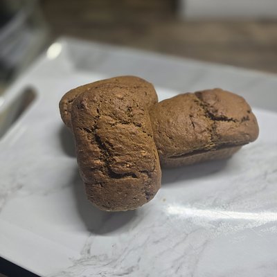 Mini Pumpkin Spice Sourdough Bread 