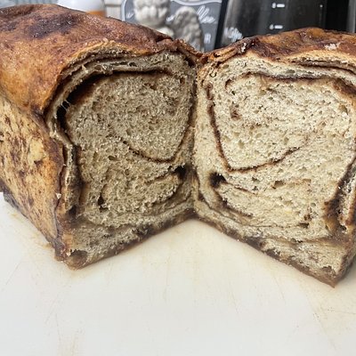 Cinnamon Roll Sourdough Loaf