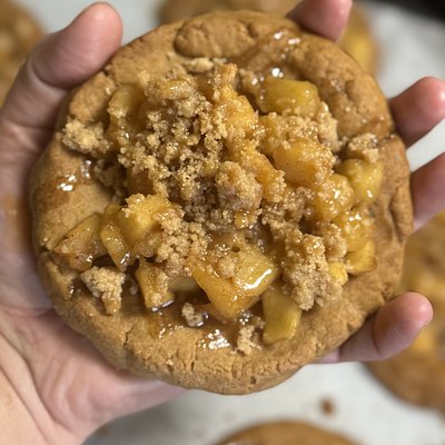 Caramel Apple Pie Cookies