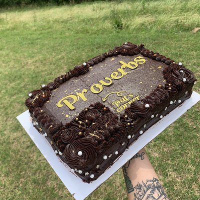 1/2 Sheet Cake Double Layered 