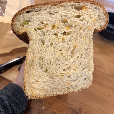 Better Than Wonder Bread Jalapeno Cheddar Loaf