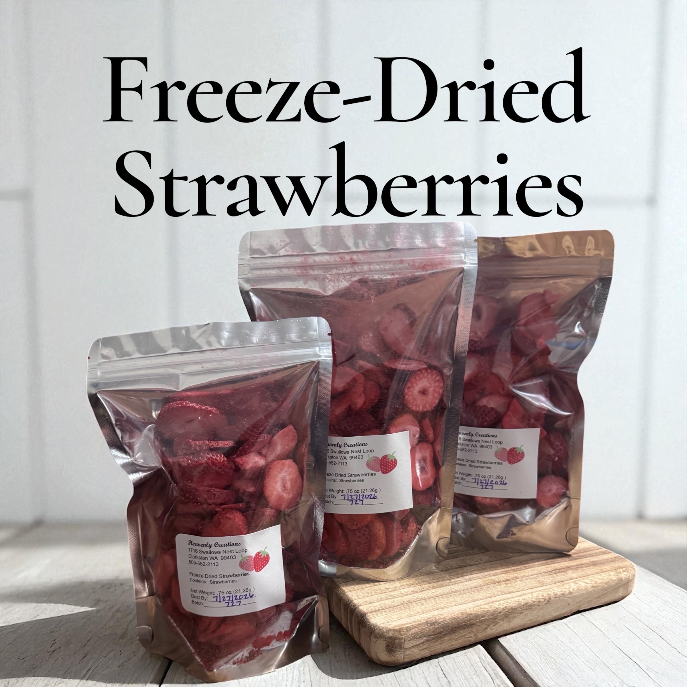 Freeze Dried Strawberries