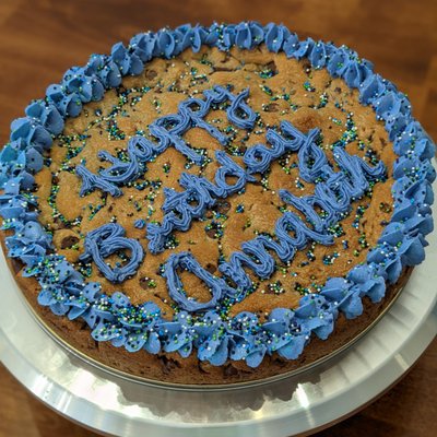 Chocolate Chip Cookie Cake