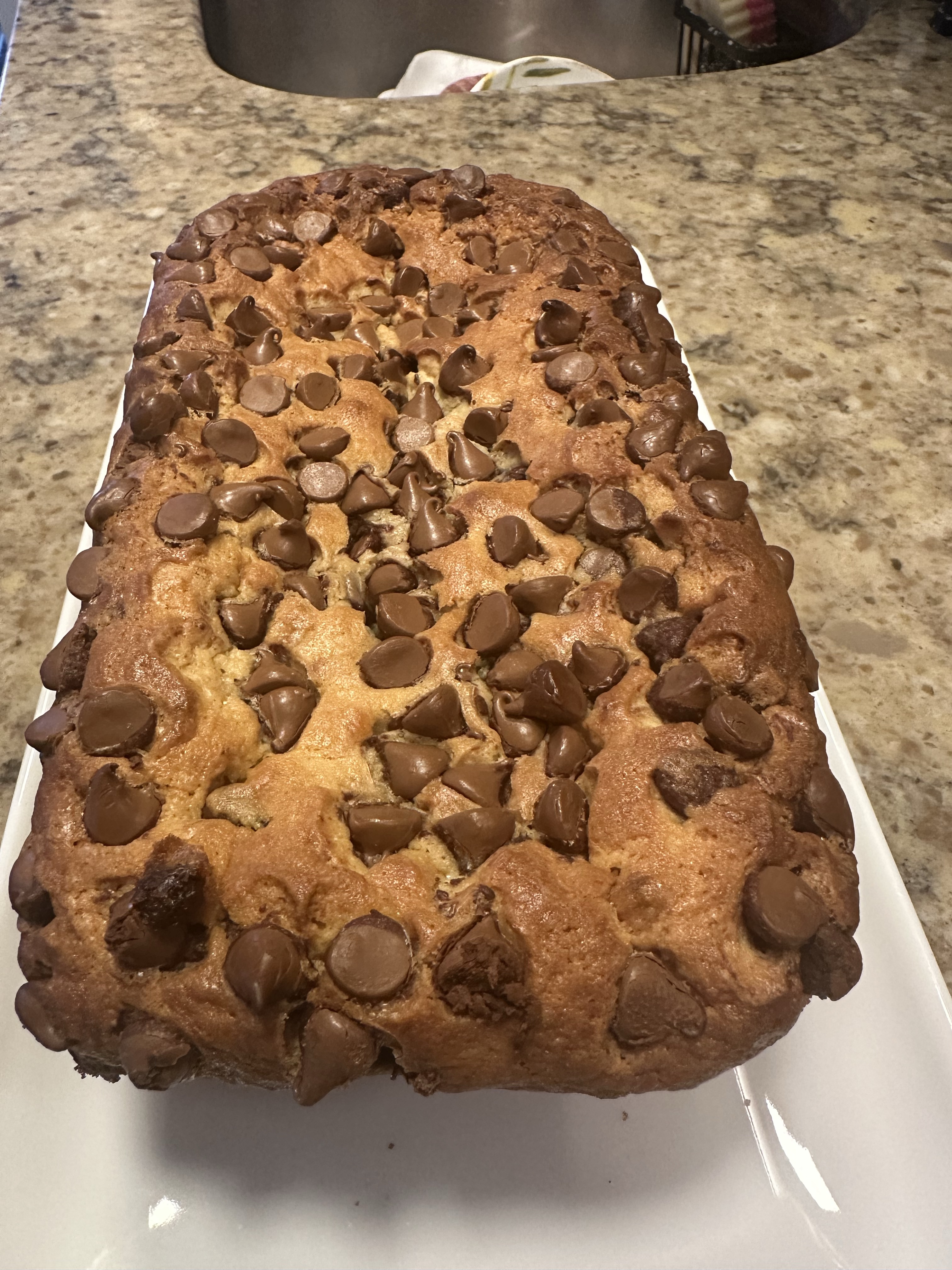 Banana Chocolate Chip Loaf 
