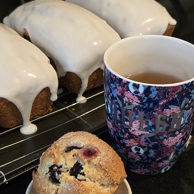 Iced Lemon Pound Cake - 2 Small Loaves