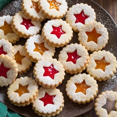 Linzer Cookies 