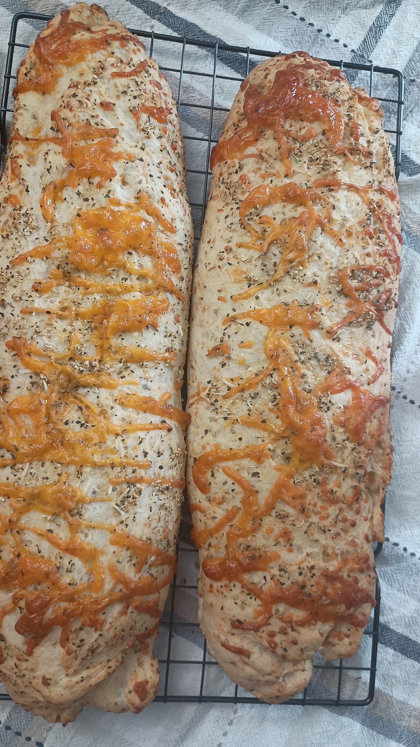 Italian herb And Cheese Sub Bread 
