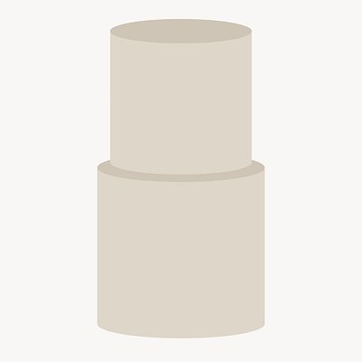 2 Tier - 8” Base 6” Top 