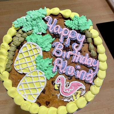 6inch Round Cookie Cake