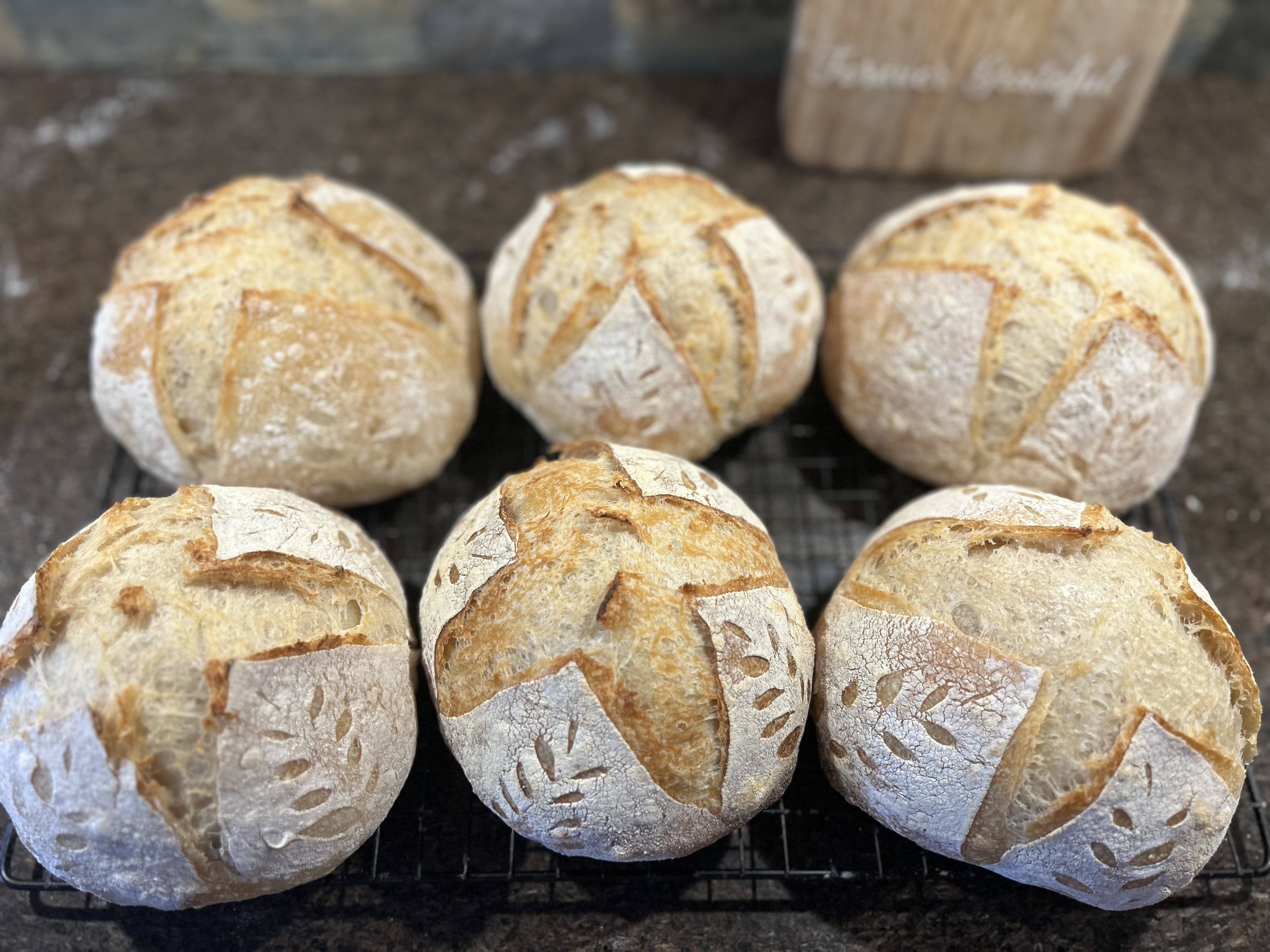 Mini Sourdough Bread Bowls (3)