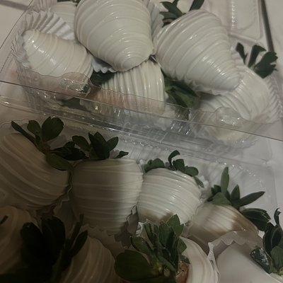 Strawberries Milk Or White 