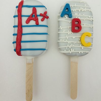 Two Cake Popsicles 