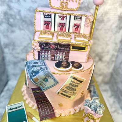 Slot Machine Cake