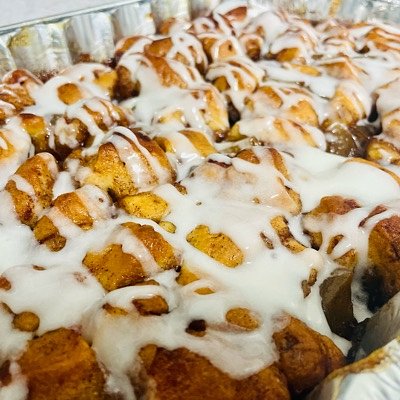 Apple Pie Cinnamon Roll Casserole 