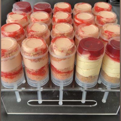 Cake Push Pops 