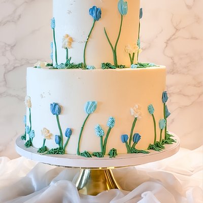 2 Tier Cake - Option 2