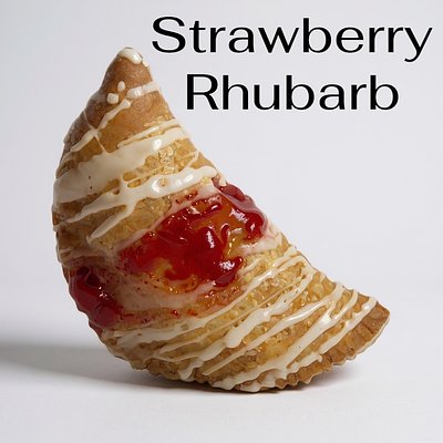 Strawberry Rhubarb Fried Pie