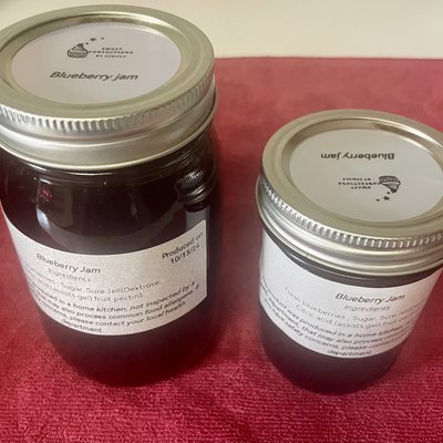 16 oz Blueberry Jam 