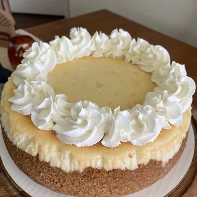 9” Plain NY Cheesecake