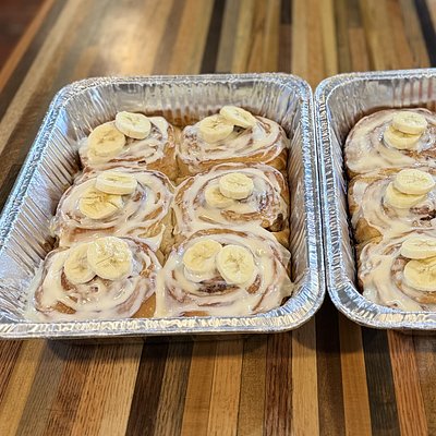 1 Dozen Banana Bread Rolls 
