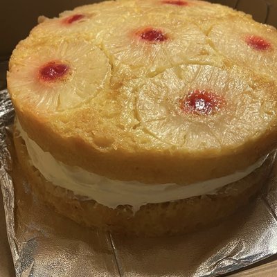Pineapple Upside Down Cheesecake  