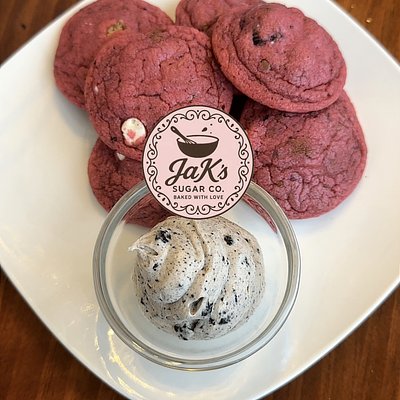 Dunkable Cookie Monster Cookies With Oreo Dip (12 Count With Dip)