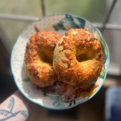 Sourdough Bagels