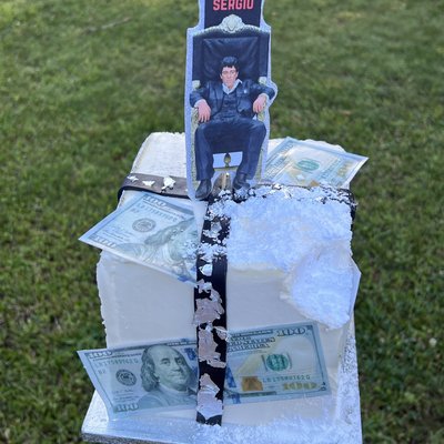 6” Square Cake