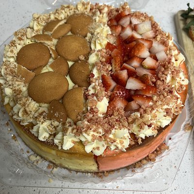 Half Banana Pudding, Half Strawberry