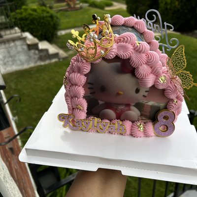 Side Heart Cake 6” 
