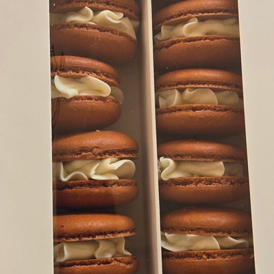 White Chocolate Macarons