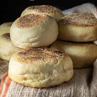 Sourdough English Muffins