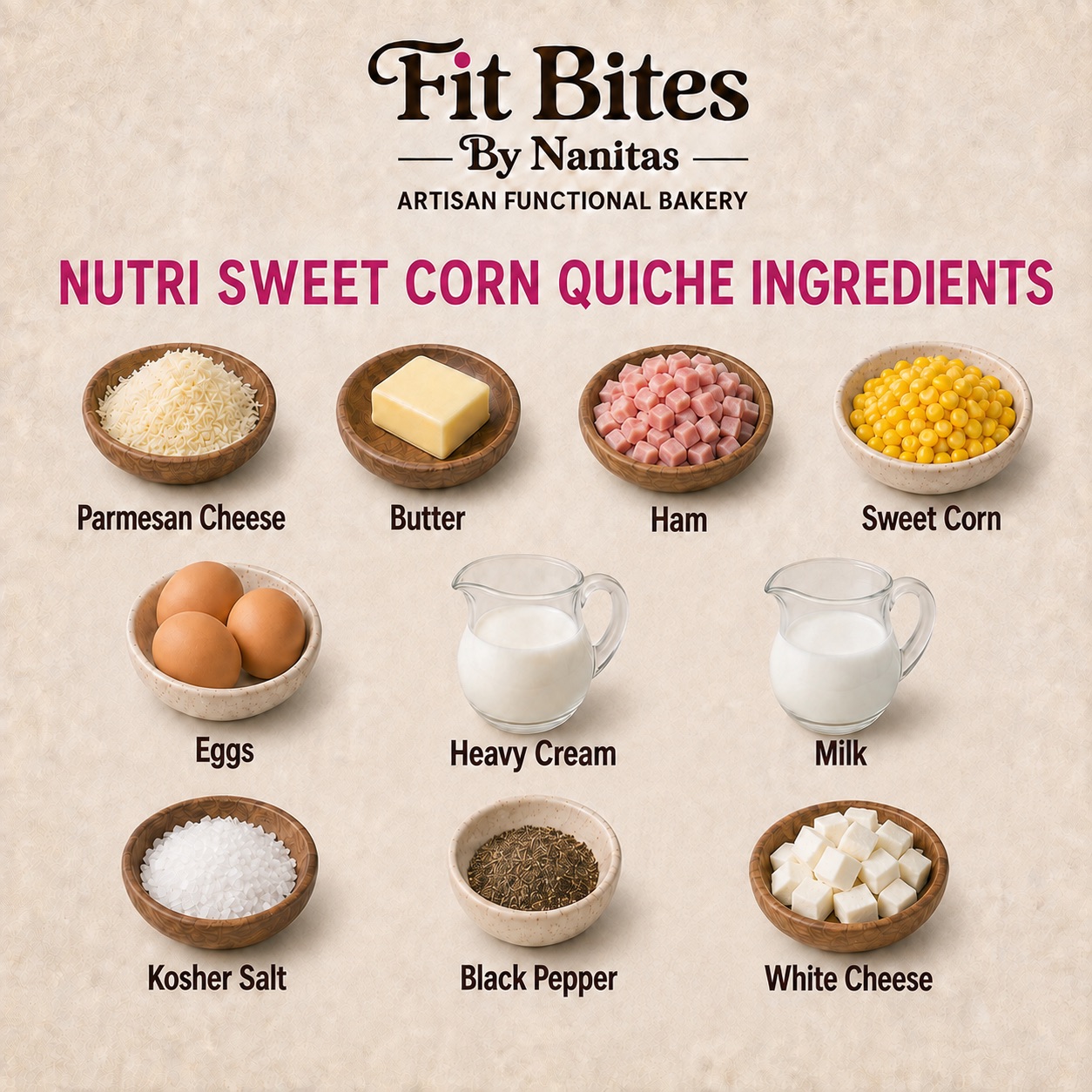 Nutri Sweet Corn Quiche