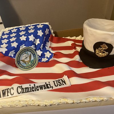 Custom Retirement Cake