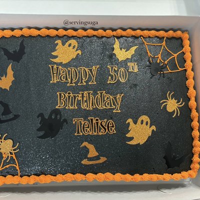 1/2 Sheet Cake