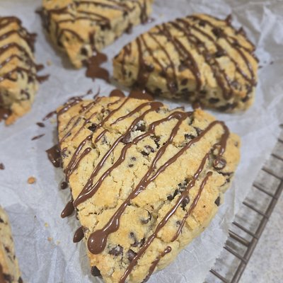 Chocolate Chip Sourdough Scones - 2 Pack