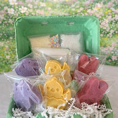 Easter Egg Carton Sugar Cookies! Decorate Your Own ! 